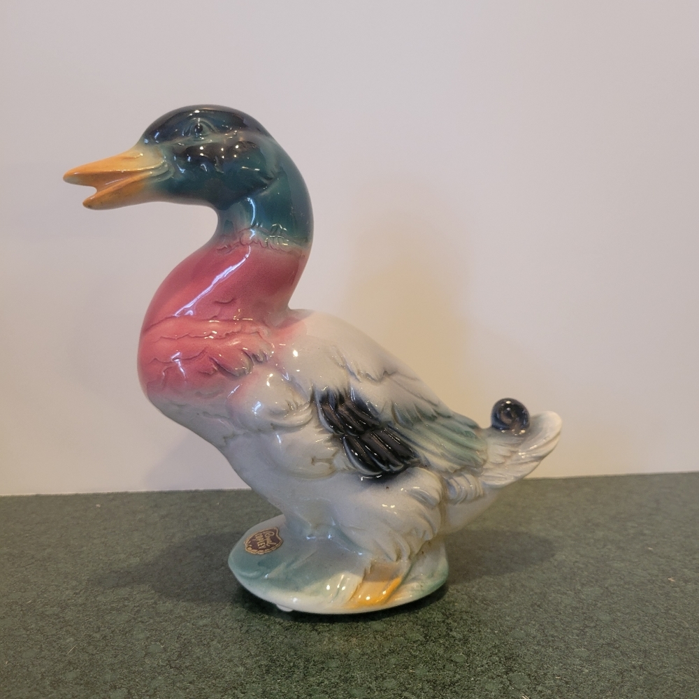 Vintage Royal Copley Duck mallard figurine